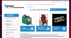 Desktop Screenshot of cjays.nl